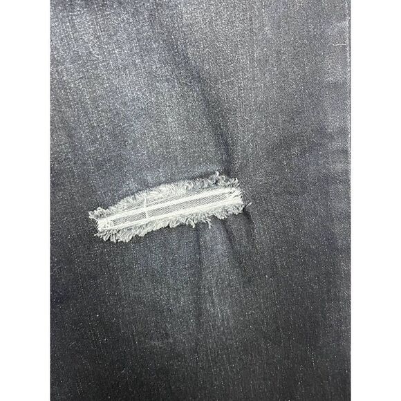 YMI Flare Leg High Waisted  Distressed Stretch Denim Jean Size: XL - Picture 3 of 6